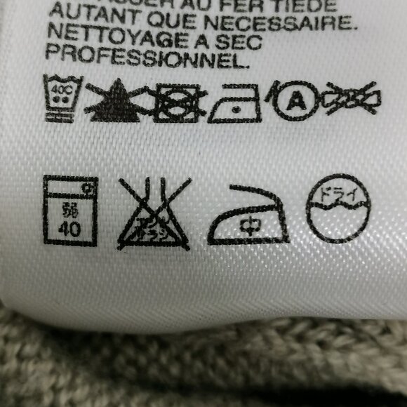 Knit Zip Up Hoodie Size M EUC #121 - Picture 8 of 9